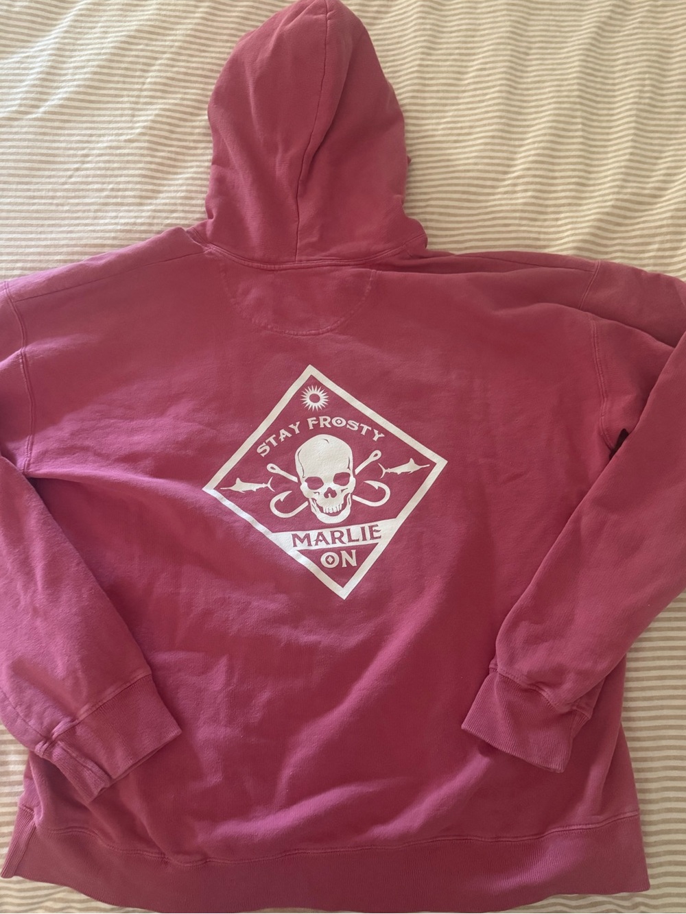 White Marlie Hoodie